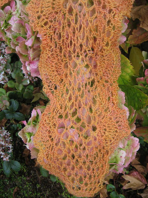 p. 67 Filet Linen Stole B 