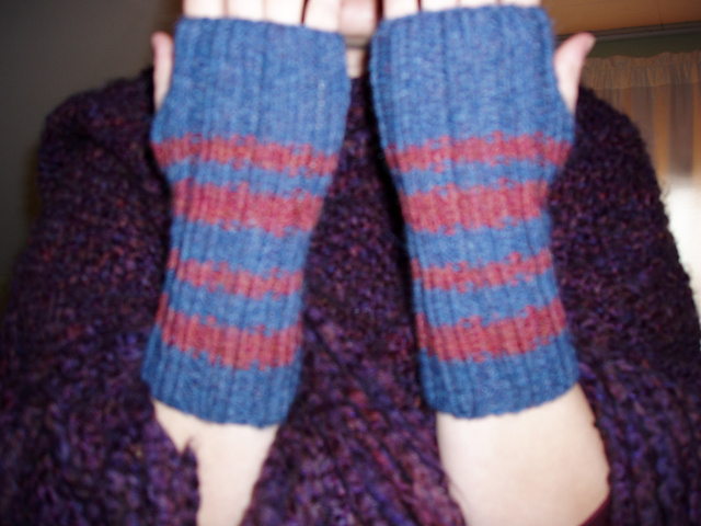 Coed Ribbed Wrist Warmers