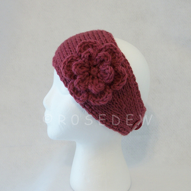 Simple Tunisian Crocheted Headband