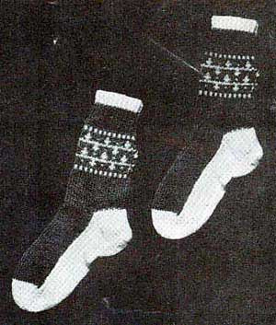 Youngster's Fair Isle Socks