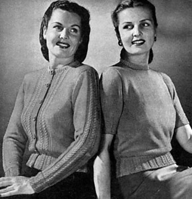 Twin Sweater Set #188