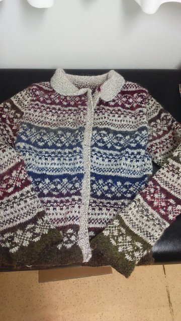 #17 Round Collar Cardigan