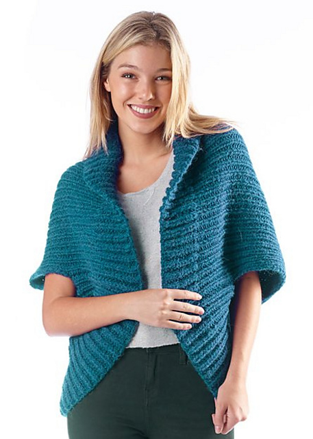 Yana Ribbed Shrug
