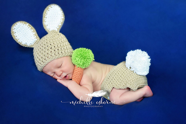 Bunny Set and Carrot Rattle