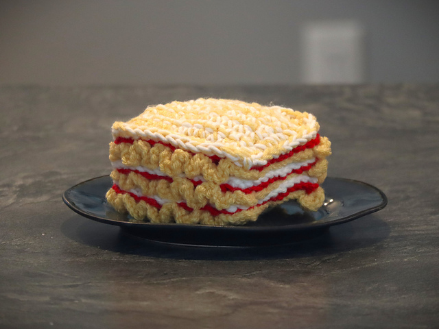 Ravelry: Lasagna Food pattern by Rachel Wisneski