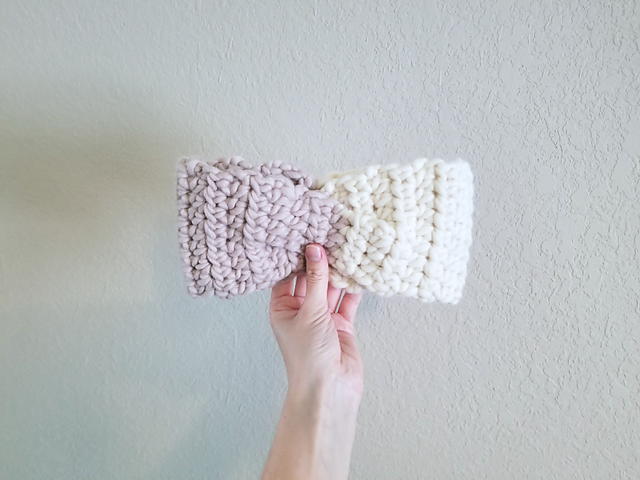 Two-Tone Ear Warmer