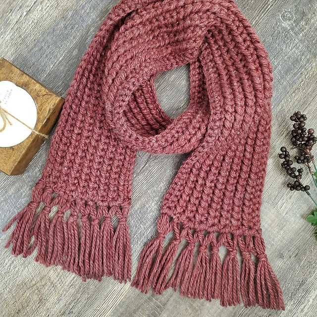 Sapphire Mountain Scarf