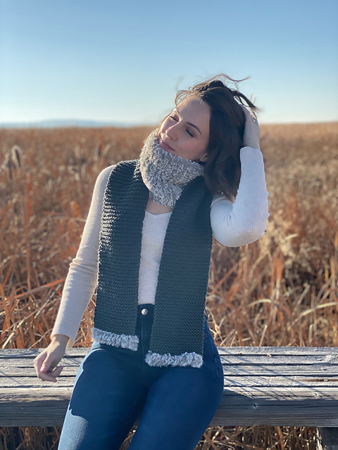 Fab Faux Knit Scarf
