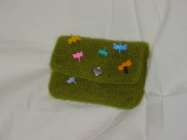 Felted Business/Credit Card Holder
