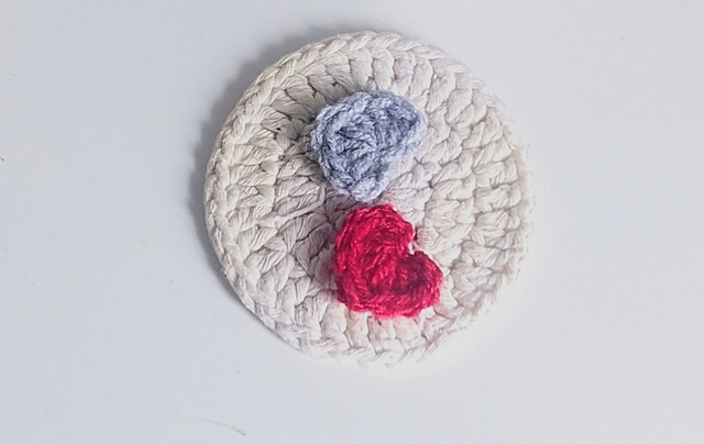 crochet heart