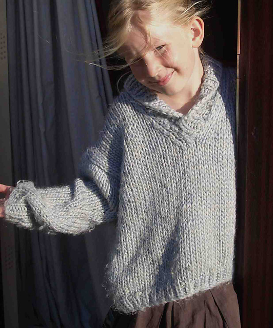 Shawl-Collared Sweater