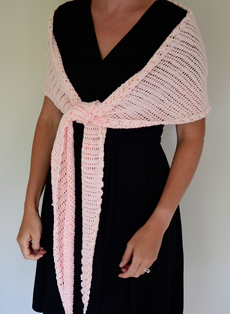 Blithe Bobble Shawl