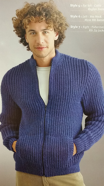 Fisherman's Rib Zip Jacket