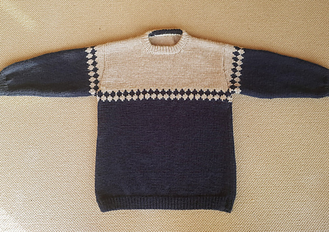 #2 Lady/Man Fair Isle Jumper with Embroidery