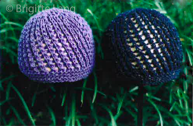 Diagonal Lace Cap