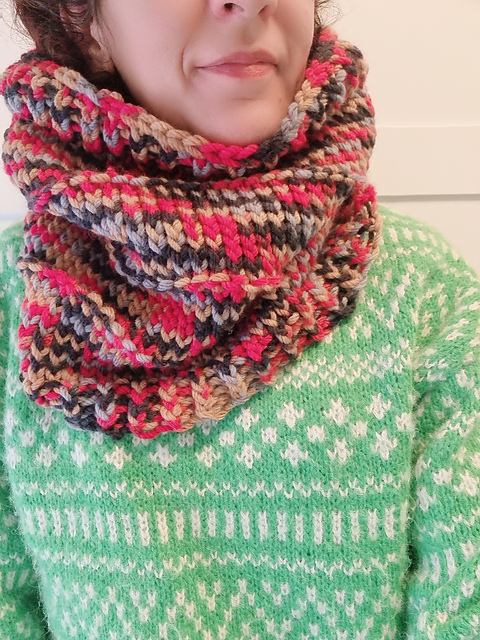 It's windy! cowl (chunky)