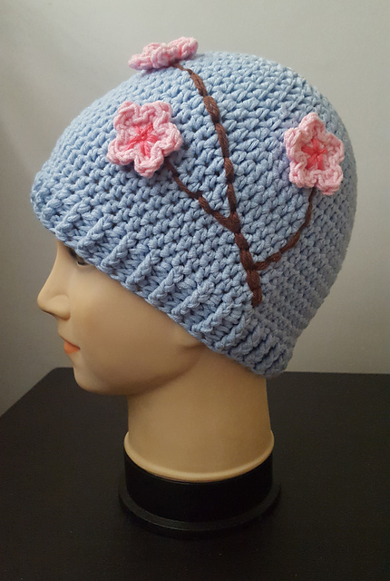 Sakura (Cherry Blossom) Beanie