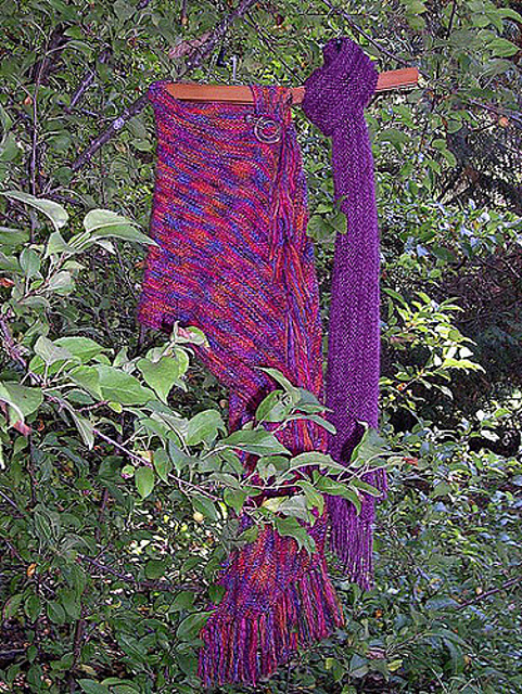 Furrows Scarf & Shawl CTH-203
