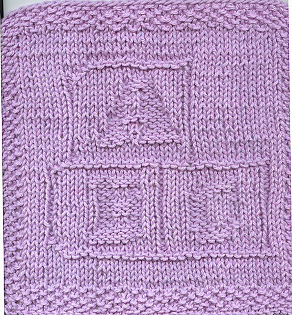 Ravelry: ABC Blocks Dishcloth pattern by Rainy Kimbrough