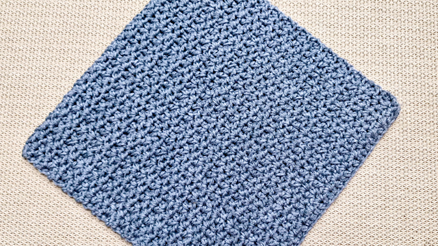 Super Easy Wiper Dishcloth