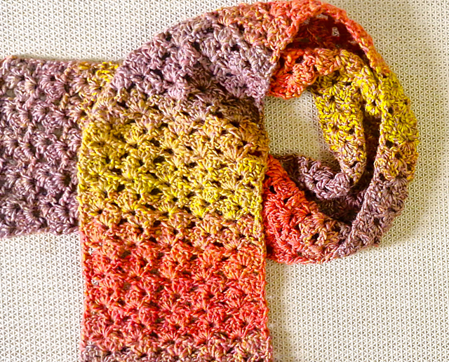 Easy Autumn Rich Scarf