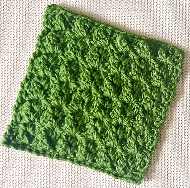 Quick Textured Washcloth
