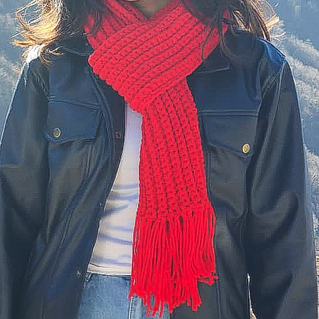 Red Goblin Scarf