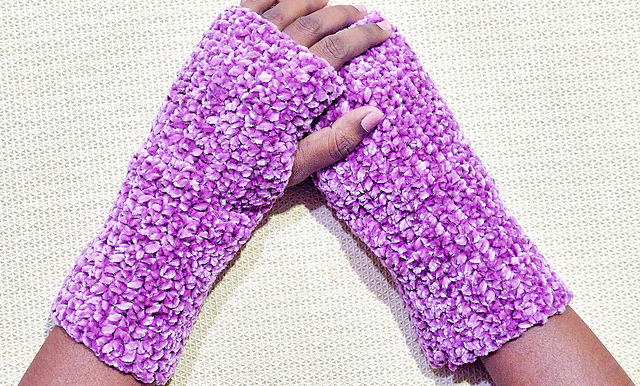 Easy Peasy Fingerless Gloves