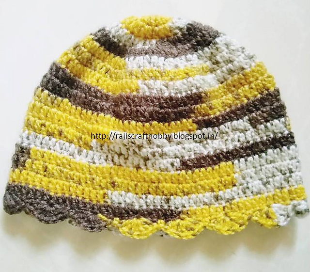 Shell Stitch Border Cap
