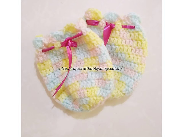 Thumbless Baby Mittens