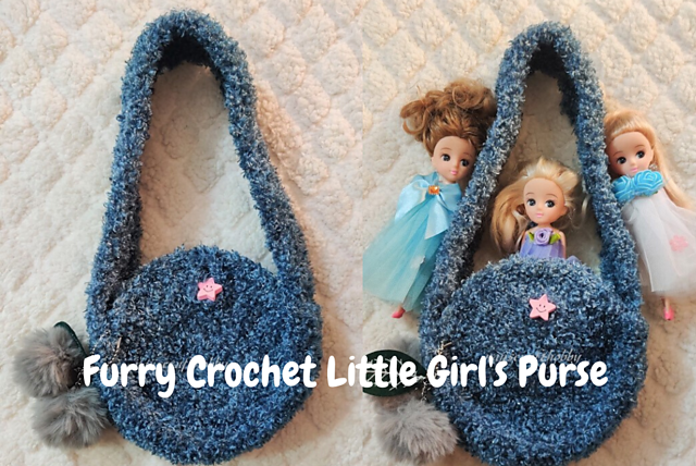 Furry Little Girl's Purse