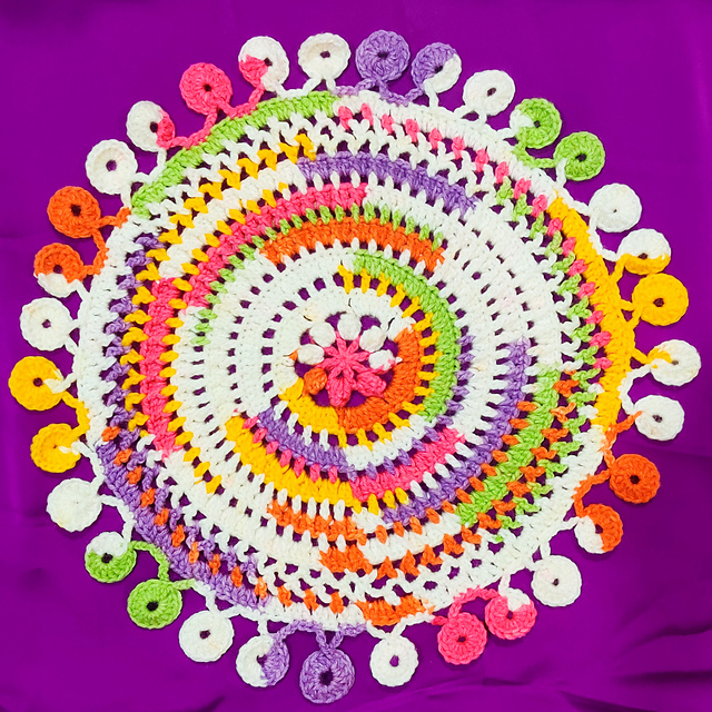 Cheerful Summer Doily