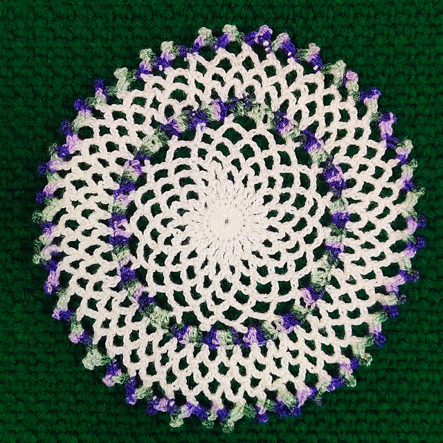 Easy To Make Chain Lace Doily