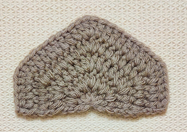 Pointed Solid Half Hexagon