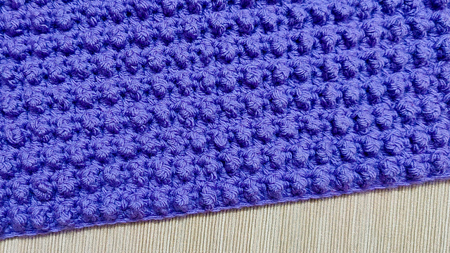 Simple Treble Flock Blanket