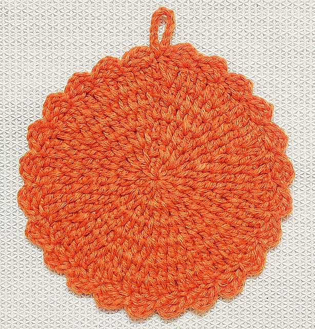 How to Make Pumpkin Potholder