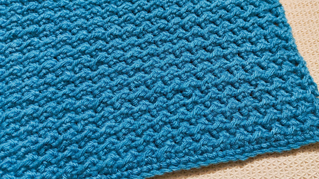 One Row Repeat Blanket