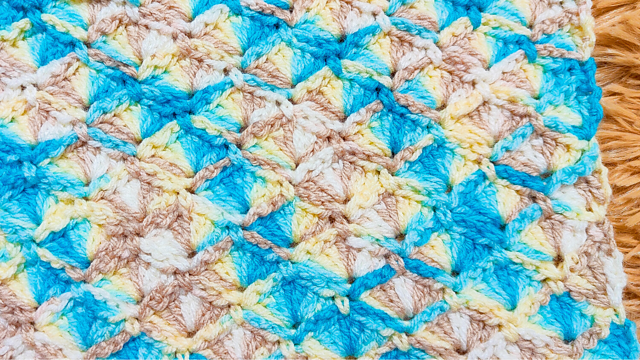 Easy Shell Block Blanket