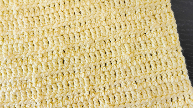 Quick Half Treble Blanket
