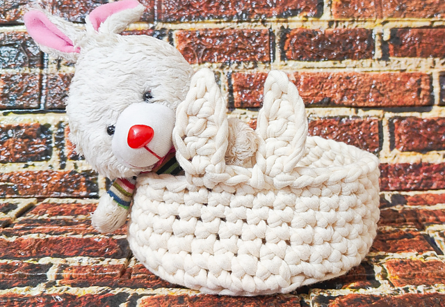 Chunky Easter Bunny Basket