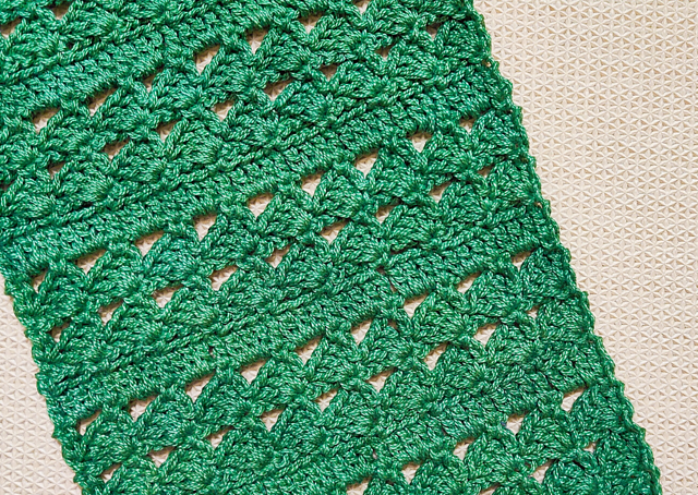Green Space Table Runner
