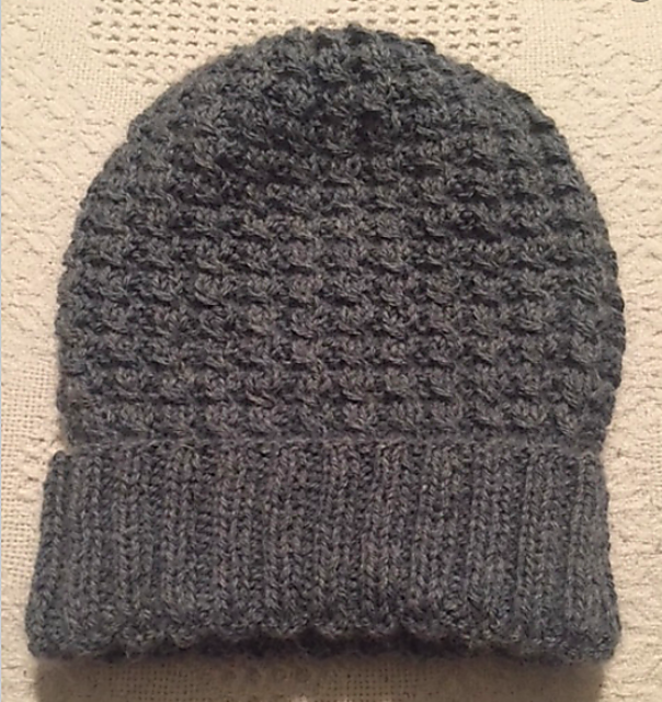 Mock-Cable Ribbed Hat