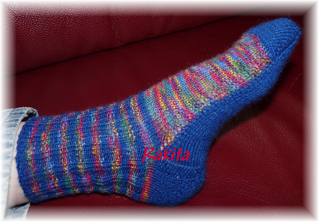 Rakitas bunte Socken