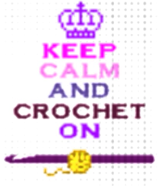 Keep calm and crochet on