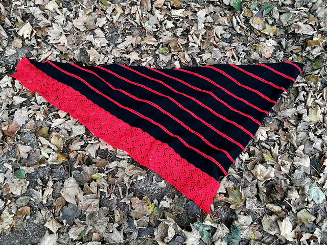 Fire Nation Shawl