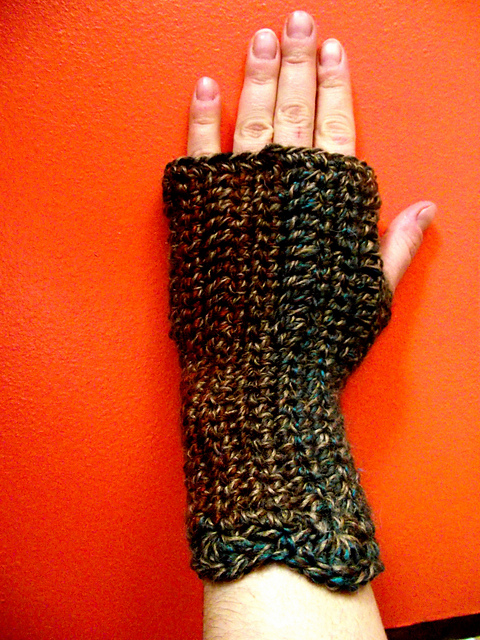 Half-A-Skein-And-Two-Hours Mitts