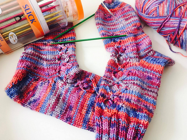 2 Socken gleichzeitig - 2 socks at a time KAL