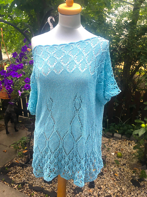 Lacy Sommertop KAL