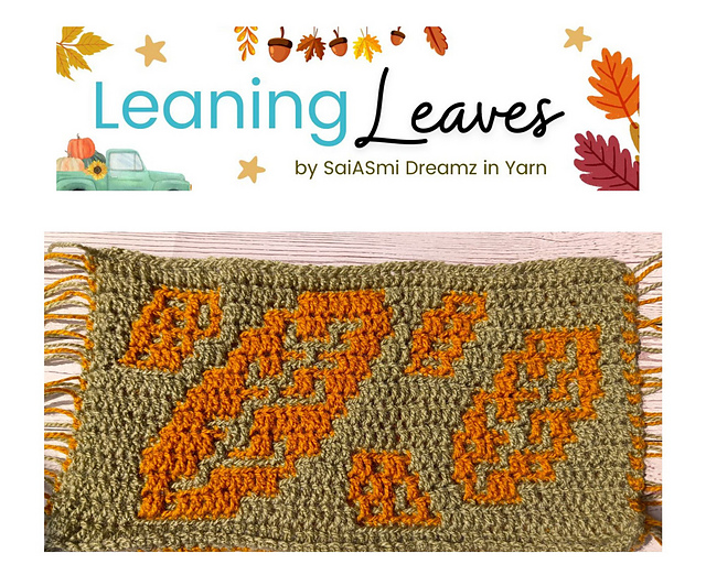 Leaning Leaves Mosaic Motif