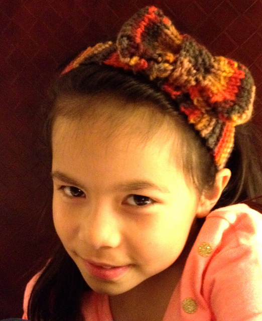 Headband With A Bow